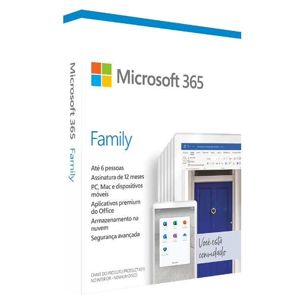 Imagem de Office 365 Licenca Fpp Microsoft Oficce 365 Family