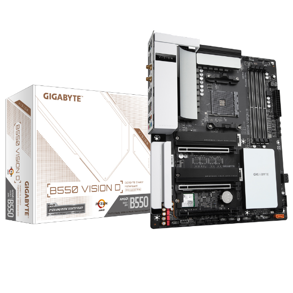 Imagem de B550 Vision D Placa Mae Amd Gigabyte B550 Vision Ddr4 Am4