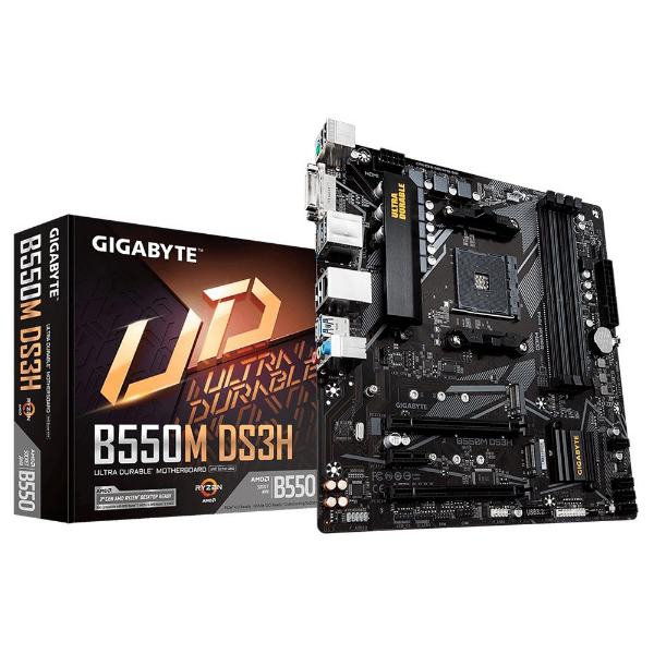 Imagem de B550m Ds3h Placa Mae Amd Gigabyte B550m Ds3h Ddr4 Am4