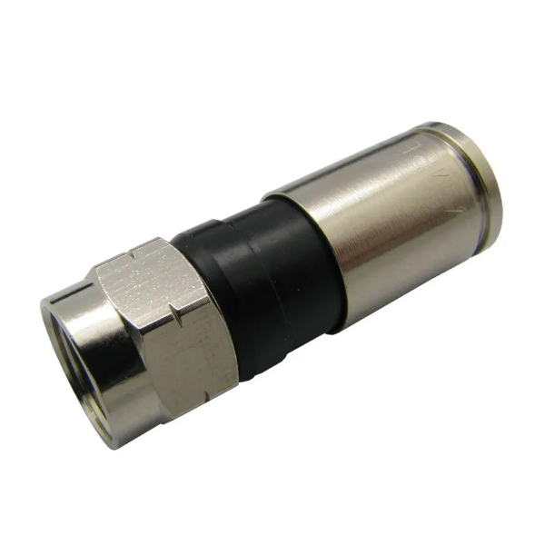 Imagem de Adaptador Conector Rg6 Compressao 10un Fcrg610 Fcfontes