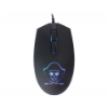 Imagem de Mouse Gamer Kmexpirata Led 3dpi1200 M3400 Otico Preto