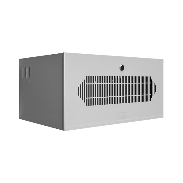 Imagem de Rack Preto Mini Rack Onix 19p 5u35mm Branco Tampa Perfurada 3919