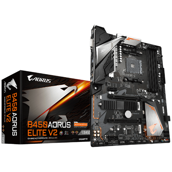 Imagem de Placa Mae Amd Placa Mae Amd Gigabyte B450 Aorus V2 Ddr4