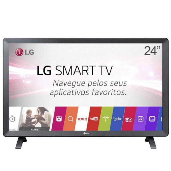 Imagem de Smart Tv 32 Tv Monitor Smart 23,6p Lg 24tl520s-Ps Usb Hdmi