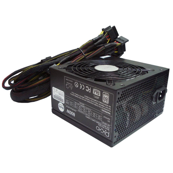 Imagem de Fonte Alimentacao Pixxo 800w Atx80plus Silver Pe800s0psb