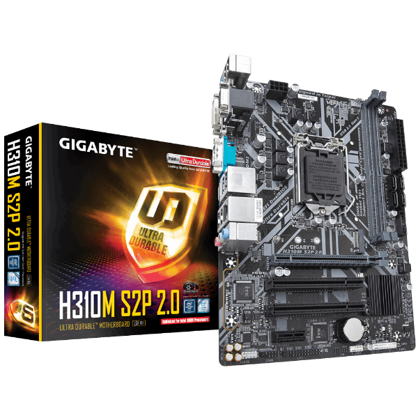 Imagem de Placa Mae Intel Gigabyte H310m S2p Ddr4 Lga1151 8e9geracao