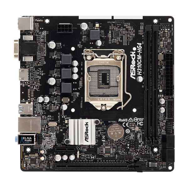 Imagem de Placa Mae Intel Asrock H310cm Hg4 Ddr4 Lga1151 8e9geracao