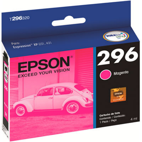 Imagem de Tinta Epson L3150 Cartucho T296320br Epson Magenta Xp 231 Xp 431