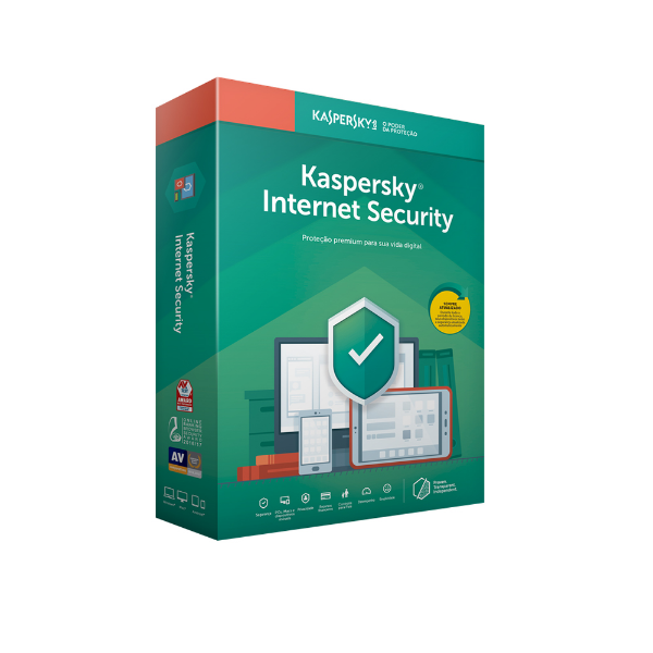 Imagem de Antivirus Licenca Kaspersky Internet Security 3disp