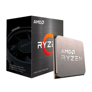 Hd Store Processador Amd Ryzen 5 5500 3.6ghz (4.2ghz Turbo), 6-Core, 12-Threads, 16mb Cache, Am4 - 100-100000457box image