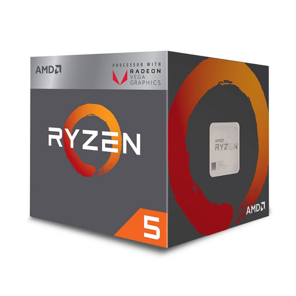 Imagem de R5 3400g Processador Amd Ryzen R5 3400g Ddr4 4.2ghz Am4 6mbch