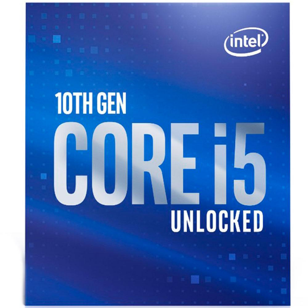 Imagem de Processador Intel Core I5-10600k 4.1ghz (Turbo 4.8ghz) 12mb Cache Lga1200 10° Geracao Bx8070110600k