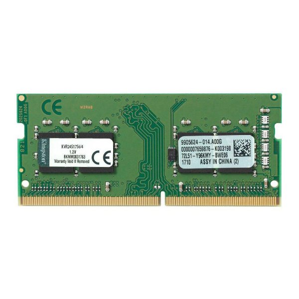 Imagem de Memoria Ram Kingston 4gb Ddr4-2400mhz Notebook