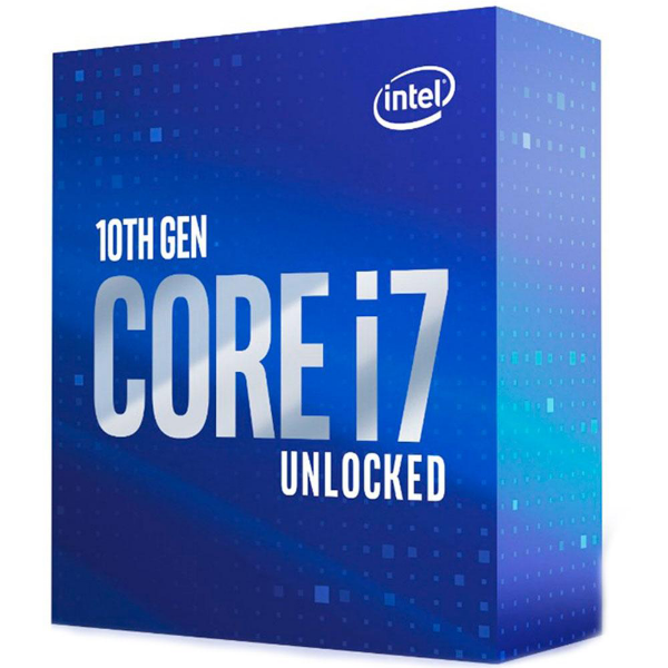 Imagem de Processador Intel Core I7-10700k 3.80ghz (Max Turbo 5.10ghz) Ddr4 Lga1200 10° Geracao