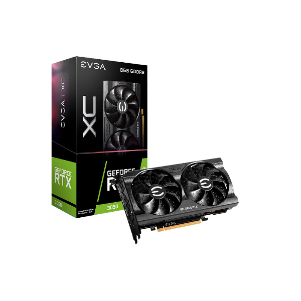 Imagem de Placa De Video Evga Geforce Rtx 3050 Xc Gaming 8gb Gddr6 128bit 08g-P5-3553-Kr