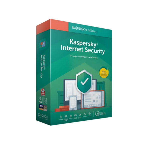 Imagem de Antivirus Licenca Kaspersky Internet Security 1disp