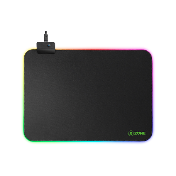 Imagem de Mouse Pad Gamer Xzone Gmp-01 Preto Led Rgb