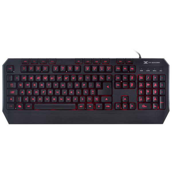 Imagem de Teclado Gamer Vinik Vx Gaming Draco Preto Led