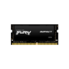 Imagem de Memoria Kingston Fury Impact 8gb Ddr4 2666mhz 1.2v Black Notebook -Kf426s15ib/8