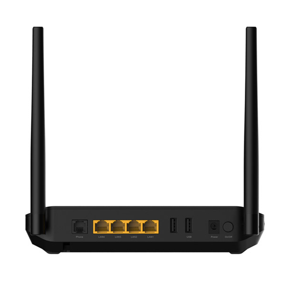 Onu Hg6143d Fiberhome Gpon 4ge + 1pots + Wi-Fi Ac 1200 Mbps - HD Store