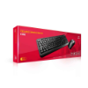 Imagem de Kit Mouse E Teclado C3tech Sem Fio Usb Preto - K-W60bk