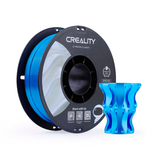 Imagem de Filamento Creality Cr-Silk(Blue) 1,75mm 3301120006