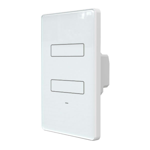 Imagem de Interruptor Inteligente Wifi Touch 2 Teclas Branco 1106105 - Agl