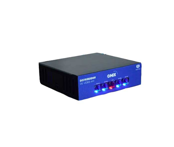 Imagem de Distribuidor De Video 4x1 Com Fonte 5a - Acessorio Hd8000 - Onix