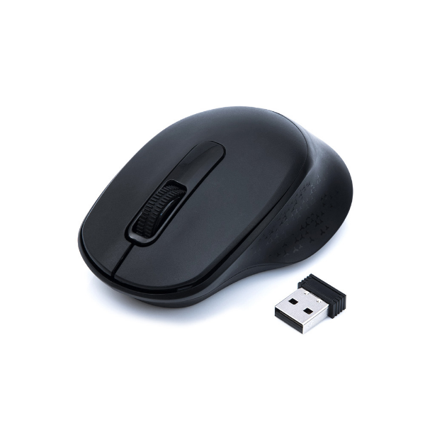 Imagem de Mouse C3tech Sem Fio Rc Nano E Bluetooth Preto - M-Bt200bk