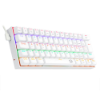 Imagem de Teclado Gamer Redragon Lakshmi Rainbow Branco Switch Azul - K606w-R