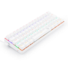 Imagem de Teclado Gamer Redragon Lakshmi Rainbow Branco Switch Azul - K606w-R