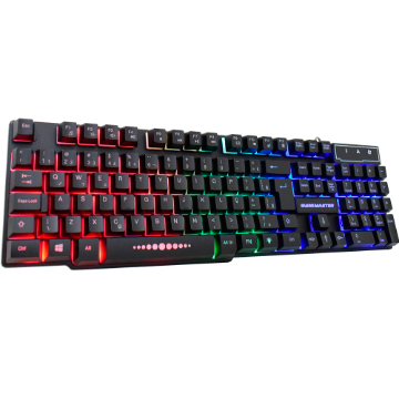 Mostrar detalhes de Teclado Gamer Teclado Kmex Gamer Rainbow Anti Ghost Km-5228 Rgb Imagem de Teclado Gamer Teclado Kmex Gamer Rainbow Anti Ghost Km-5228 Rgb