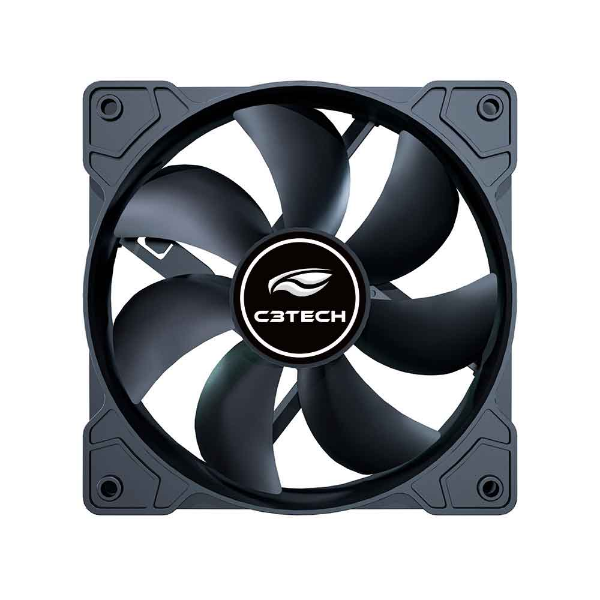Imagem de Cooler Para Gabinete C3tech 120x120x25mm - F9-100bk