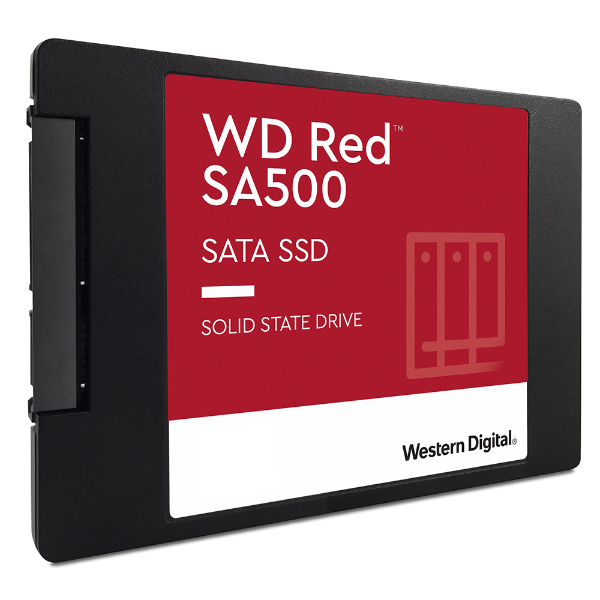 Imagem de Ssd Wd Red 500gb Sa500 Para Servidores 2,5" - Wds500g1r0a