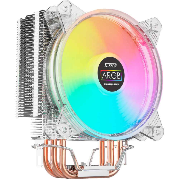 Imagem de Cooler P/ Processador K-Mex Ac02 120mm Intel/Amd Ate Lga 1700 - Ac02004200txb0x