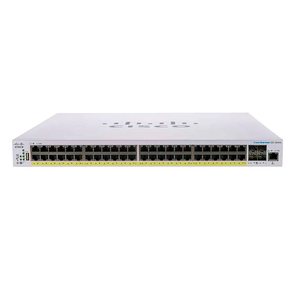 Imagem de Switch Cisco Cbs350-48p-4g, 48x 10/100/1000 Poe+, 4x Sfp