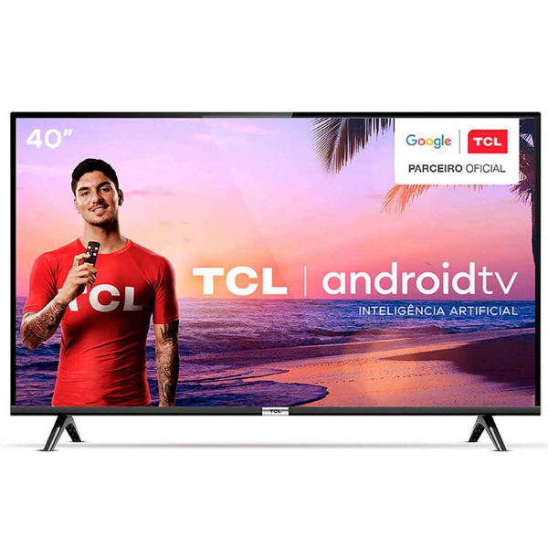 Imagem de Tv 40" Led Tcl 40s615 Smart/ Android Tv /Full Hd/ 1 Usb/2 Hdmi
