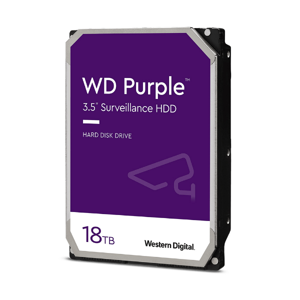 Imagem de Hd Wd Purple Surveillance 18tb 3.5" - Wd181purp