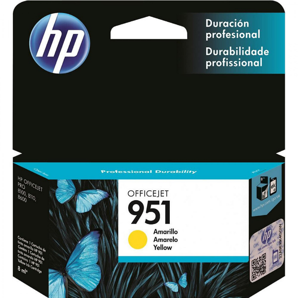 Imagem de Hp Cartucho Hp Cn052ab N951 Amarelo