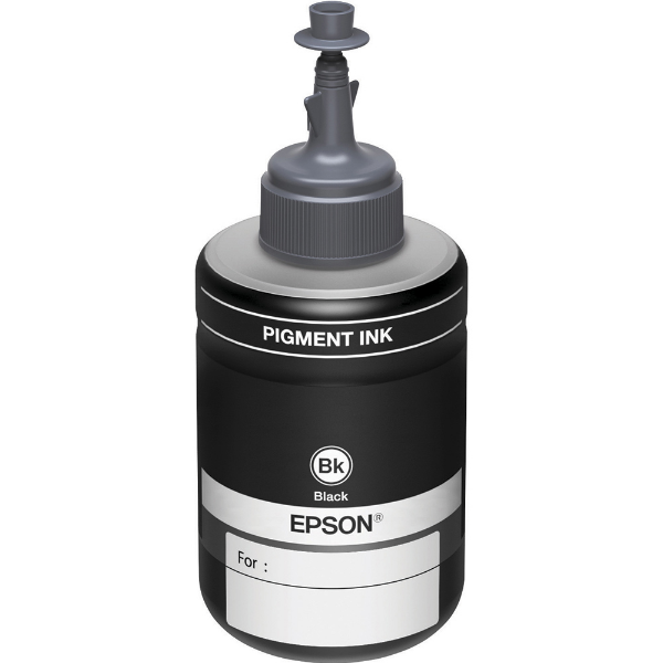 Imagem de Tinta Epson L3150 Garrafa Refil Tinta Epson T774120 Al Preto