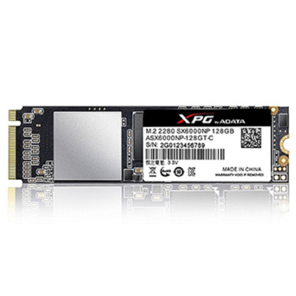 Imagem de Ssd Xpg Sx6000 Lite, 128gb, M.2 2280, Pcie Gen3 X4, Nvme 1.3 - Asx6000lnp-128gt-C