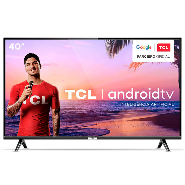 Imagem de Tv 40p Led Tcl 40s6500fs Smartandroid Tvfulhd 1usb2pvr Ready