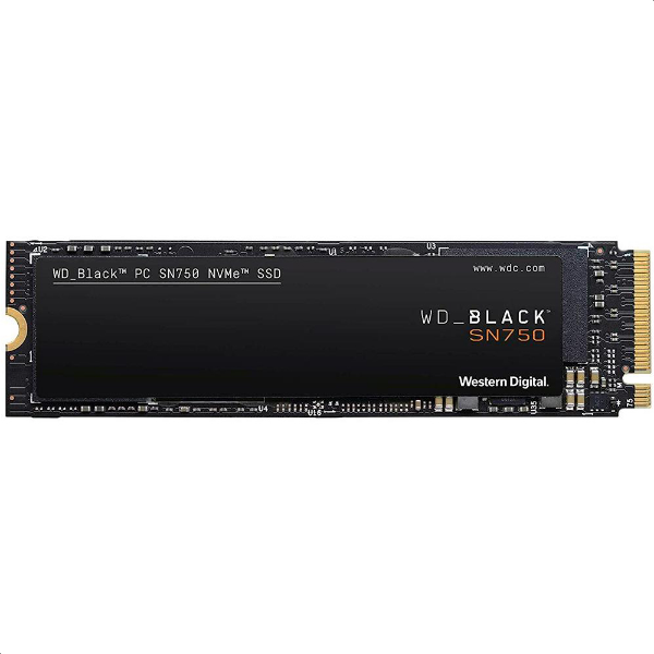 Imagem de Hd Ssd Ssd M2-2280 Wd Sn750 Black 1-Tb Nvme Wds100t3x0c