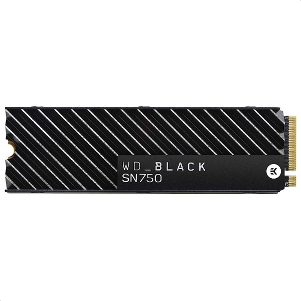 Imagem de Ssd 480gb Ssd M2-2280 Wd Sn750 Black 500gb Nvme Wds500g3xhc