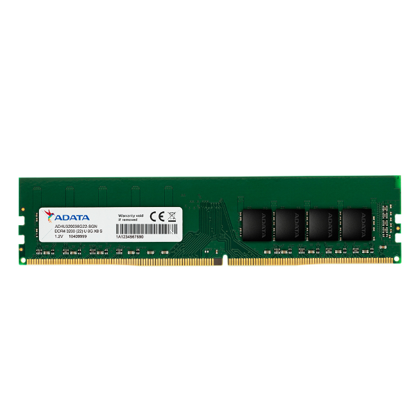 Imagem de Memoria 8gb Adata Ddr4 3200mhz 1.2v Desktop Ad4u320088g22sgn