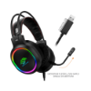 Imagem de Headset Gamer Kmex Ar43 Usb Com Led Rgb Preto