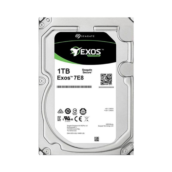 Imagem de Hd Seagate Exos 7e8 1tb Cache 256mb 7200rpm Sata St1000nm000