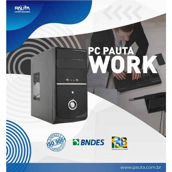 Imagem de Pc Pauta Work Celeron G4930/ 4gb/ 1tb / Freedos