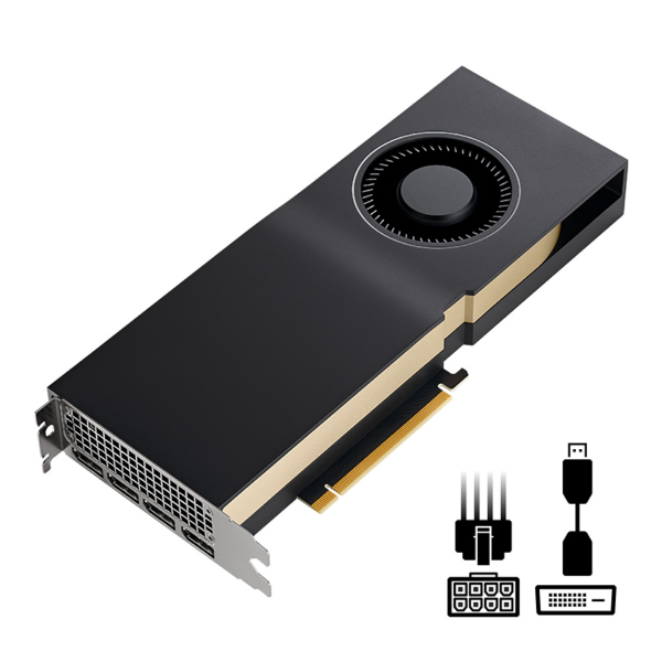 Imagem de Placa De Video Pny Nvidia Quadro Rtx A5000 24gb Gddr6 384-Bi