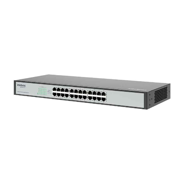 Imagem de Switch Intelbras Sg 2400 Qr+, 24 Portas Gigabit Ethernet - 4760022